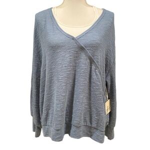 ANA NWT WRAP LINE THERMAL TOP SIZE 1X